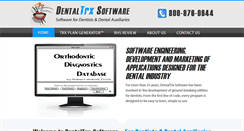 Desktop Screenshot of dentaltrx.com